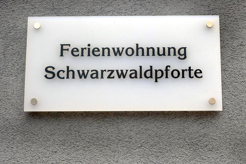 Ferienwohnungen Schwarzwaldpforte Engelsbrand Exterior foto
